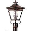 PCD8931NR - Troy Lighting - Oxford - 19.75 Two Light Outdoor Post Lantern Natural Rust Finish - Oxford