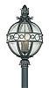 P5007CB - Troy Lighting - Campanile - Four Light Outdoor Post Lantern Campanile Bronze Finish - Campanile