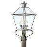 PCD8958CI - Troy Lighting - Montgomery - 25.50 Four Light Outdoor Post Lantern Charred Iron Finish - Montgomery