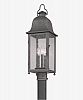 P3215 - Troy Lighting - Larchmont - Three Light Outdoor Post Lantern Aged Pewter Finish - Larchmont