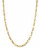 Giani Bernini Twist Disc Link 18" Chain Necklace in 18k Gold-Plated Sterling Silver Vermeil, Created for Macy's