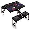 Picnic Time Death Star - Picnic Table Sport Portable Folding Table with Seats