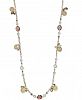 Charter Club Gold-Tone Coin, Bead & Imitation Pearl Strand Necklace, 41" + 2" extender, Created for Macy's