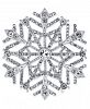 Charter Club Silver-Tone Crystal Snowflake Pin, Created for Macy's