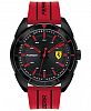 Ferrari Men's Forza Red Silicone Strap Watch 45mm