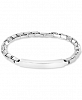 Effy Men's Id Plate Box Link Bracelet in Sterling Silver