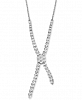 Diamond Lariat Necklace (1-1/2 ct. t. w. ) in 14k White Gold
