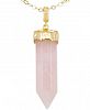 Simone I Smith Crystal Pendant Necklace in 18k Gold over Sterling Silver