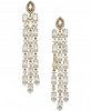 Danori Crystal & Stone Chandelier Earrings, Created for Macy's