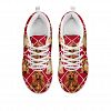 Amazing Cocker Spaniel Dog, Red Boxes Print Running Shoes For Women-Free Shipping-For 24-Hours Only - Women's Sneakers - White - Cocker Spaniel Dog In Red Boxes Print Running Shoes For Women-Free Shipping / US5 (EU35)