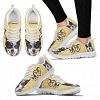 Australian Cattle Dog With Heart Print Running Shoes For Women-Free Shipping - Women's Sneakers - White - Australian Cattle Dog With Heart Print Running Shoes For Women-Free Shipping / US9 (EU40)