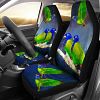 Blue-Headed Parrot (Blue-Headed Pionus) Print Car Seat Covers-Free Shipping - Car Seat Covers - The Blue-Headed Parrot (Blue-Headed Pionus) Print Car Seat Covers-Free Shipping / Universal Fit