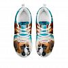 Boxer Dog Print Sneakers For Women- Free Shipping - Women's Sneakers - White - Boxer Dog Print Sneakers For Women- Free Shipping / US11.5 (EU43)