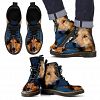Collie Print Boots For Men-Express Shipping - Men's Boots - Black - Collie Print Boots For Men-Express Shipping / US11 (EU45)