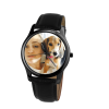 Custom Beagle Print Wrist Watch (Unisex) - Free Shipping - 31mm