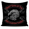 Don't Give Right to Defend - Pillow Cover - Free Shipping - Don't Give Right to Defend - Pillow Cover - Free Shipping