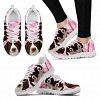 English Springer Spaniel-Dog Running Shoes For Women-Free Shipping - Women's Sneakers - White - English Springer Spaniel-Dog Running Shoes For Women-Free Shipping / US8 (EU39)