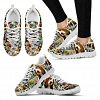 Lovely Basset Hound Print-Running Shoes For Women-Express Shipping - Women's Sneakers - White - Lovely Basset Hound Print-Running Shoes For Women-Express Shipping / US5 (EU35)