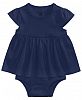 First Impressions Cotton Bodysuit Dress, Baby Girls, Created for Macy's