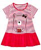 First Impressions Toddler Girls Striped Bear-Print Cotton Peplum Tunic, Created for Macy's