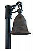 PF2364CR - Troy Lighting - Liberty - One Light Outdoor Post Lantern Cenntinial Rust Finish - Liberty