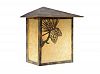 OW50518OA - Vaxcel Lighting - Yellowstone - One Light Outdoor Wall Sconce Olde World Patina Finish with Rust Scavo Glass - Yellowstone