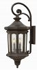 1605OZ - Hinkley Lighting - Raley - Four Light Outdoor Large Wall Mount 40W Candelabra Oil Rubbed Bronze Finish with Clear Water Glass - Raley