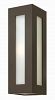 2194BZ-LED - Hinkley Lighting - Dorian - One Light Medium Outdoor Wall Mount 15W LED Bronze Finish with Clear/Painted White Glass -