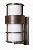 1905MT-LED - Hinkley Lighting - Saturn - 20.3 Inch One Light Outdoor Wall Lantern 30W LED Metro Bronze Finish with Etched Opal Glass - Saturn