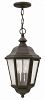 1672OZ-LL - Hinkley Lighting - Edgewater - Three Light Outdoor Hanging Lantern 5W LED Candelabra BaseOil Rubbed Bronze Finish with Clear Seedy Glass - Edgewater