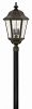 1677OZ-LL - Hinkley Lighting - Edgewater - Four Light Outdoor Post Mount 5W LED Candelabra BaseOil Rubbed Bronze Finish with Clear Seedy Glass - Edgewater