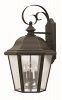 1675OZ-LED - Hinkley Lighting - Edgewater - 25.5 Large Outdoor Wall Mount 15W LEDOil Rubbed Bronze Finish with Clear Seedy Glass - Edgewater