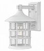 1804CW - Hinkley Lighting - Freeport - 12.25 Inch One Light Medium Outdoor Wall Mount 100W Medium Base Classic White Finish with Clear Seedy Glass -