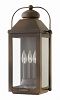 1855LZ-LL - Hinkley Lighting - Anchorage - 21.25 Inch Three Light Outdoor Wall Mount 5W LED Candelabra Base Light Oiled Bronze Finish with Clear Glass -