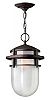 1952VZ-GU24 - Hinkley Lighting - Reef - One Light Outdoor Hanging Lantern 18W GU24 Victorian Bronze Finish - Reef
