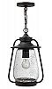 2092SB - Hinkley Lighting - Calistoga - 16.3 One Light Outdoor Hanging Lantern 100W Medium Base Spanish Bronze Finish with Clear Seedy Glass -