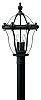 2441MB - Hinkley Lighting - San Clemente - 23 Inch Large Outdoor Post Museum Black Finish - San Clemente