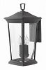 2365MB - Hinkley Lighting - Bromley - 19 Inch Three Light Outdoor Medium Wall Mount Museum Black Finish with Clear Glass -