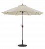 636mb42 - Galtech International - 9' Manual Tilt Octagonal Aluminum Umbrella 42: Flax MB: BronzeSunbrella Solid Colors - Quick Ship -