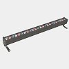 WWS3224PP30W30B - Jesco Lighting - WWS Series - 28W 24 LED Outdoor Wall Washer with Plug and Play - 30 Beam Angle Black 3000 White Color Output - WWS Series