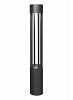 700OBTUR8304220CBUNVSPCLF - Tech Lighting - Turbo - 40.9 26W 3000K 20-¦ 1 LED Symmetric Outdoor Bollard with Button Photocontrol and In-Line Fuse Black Finish - Turbo