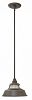 1192OZ - Hinkley Lighting - Troyer - One Light Outdoor Hanging Lantern Oil Rubbed Bronze Finish with Ribbed Clear Glass -