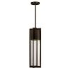 1322KZ-LED - Hinkley Lighting - Shelter - One Light Medium Outdoor Hanging Lantern LEDBuckeye Bronze Finish with Clear Seedy Glass - Dwell