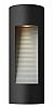 1660SK-LED - Hinkley Lighting - Luna - Two Light Outdoor Small Wall Lantern LEDSatin Black Finish with Etched Glass - Luna