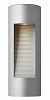 1660TT-L720 - Hinkley Lighting - Luna - Two Light Outdoor Small Wall Lantern LED 277vTitanium Finish with Etched Glass - Luna
