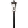 2361OZ-LL - Hinkley Lighting - Bromley - 22.75 Inch 15W 3 LED Outdoor Large Post Top/Pier Lantern Oil Rubbed Bronze Finish with Clear Glass - Bromley