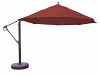 899ab63dv - Galtech International - 13' Cantilever Round Umbrella 63: Henna AB: Antique BronzeSunbrella Solid Colors -
