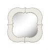 3169-041 - GUILD MASTER - Marie - 32 Wall Mirror Natural Linen/Wood Finish - Marie