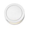 1517SW - Hinkley Lighting - Modern - 3.5 Inch 2.3W 1 LED Outdoor Deck Light Satin White Finish with Etched Glass - Modern