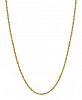 Singapore Link 16" Chain Necklace (1.1mm) in 18k Gold